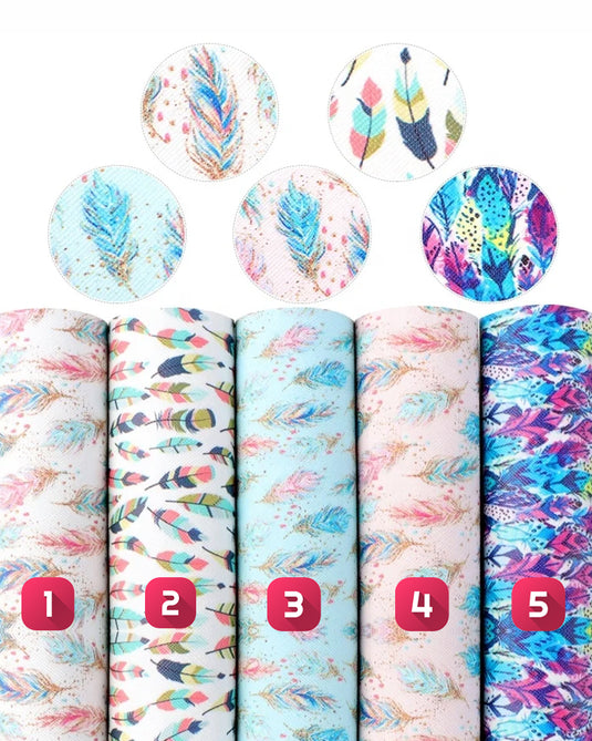 Faux Leather Backing 6.5x8 inches