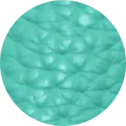 Faux Leather Backing Blue Mermaid 6.5x8 inches