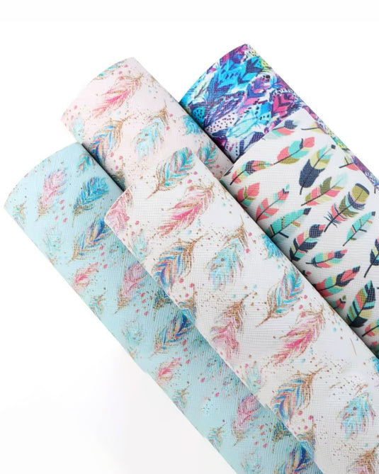 Faux Leather Backing 6.5x8 inches