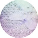 Faux Leather Backing  Lacey Lace 6.5x8 inches