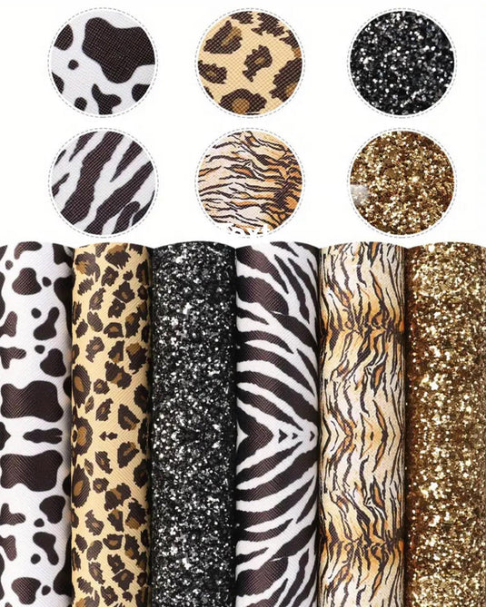 Faux Leather Backing 6.5x8 inches