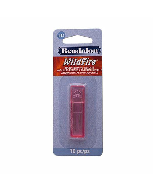 Beadalon Hard Beading Needle Wildfire Needle 10pcs