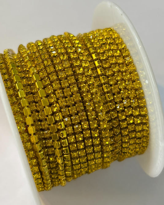 Rhinestone Banding - Metal