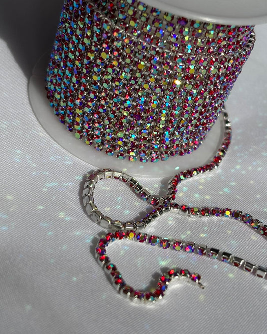 Rhinestone Banding - Metal