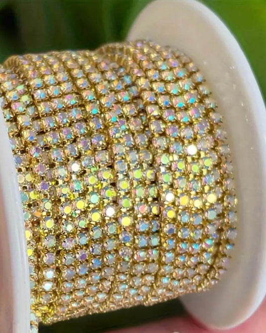 Rhinestone Banding - Metal