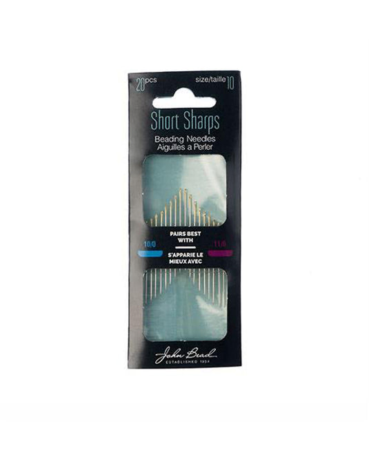 Gold Eye Beading Needle 20Pcs