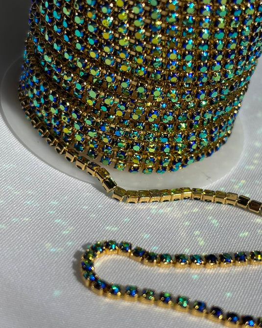 Rhinestone Banding - Metal