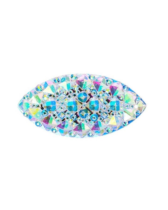 Gummy Spike Navette 15x30 Crystal AB