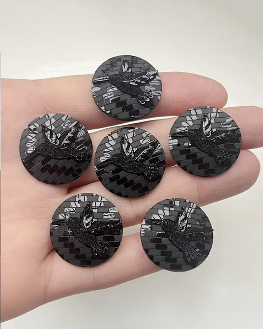 Hummingbird Circle Black