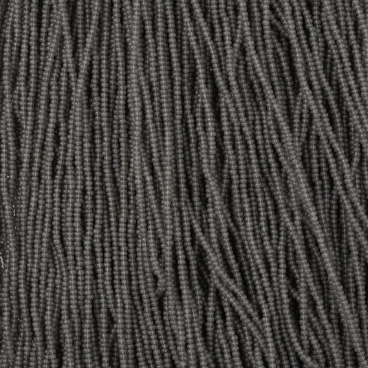 11/0 Czech Seed Beads 
Alabaster Grey Solgel