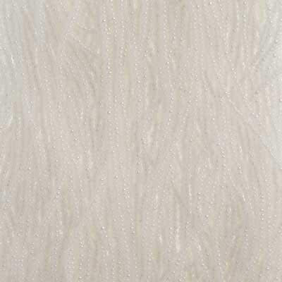 11/0 Czech Seed Beads 
White AB Opaque