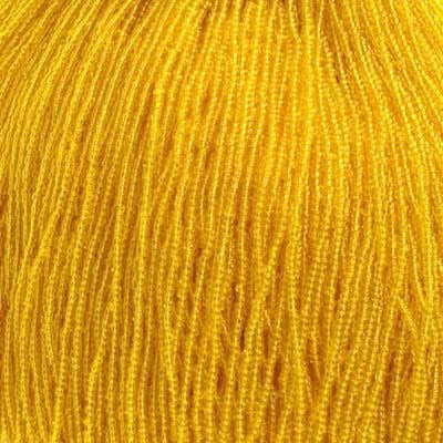 11/0 Czech Seed Beads 
Yellow Transparent