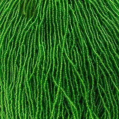 11/0 Czech Seed Beads 
Chartreuse Transparent