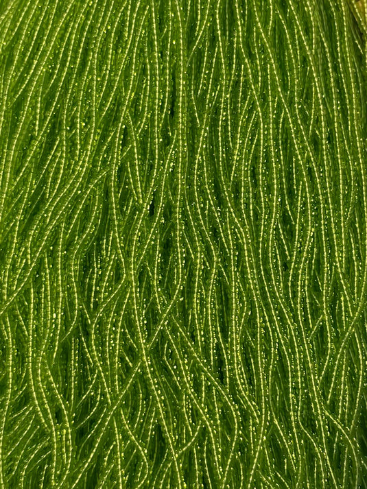 11/0 Czech Seed Beads 
Light Green Transparent