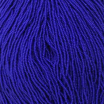 11/0 Czech Seed Beads 
Dark Royal Blue Opaque