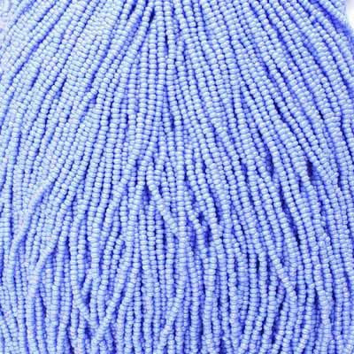 11/0 Czech Seed Beads 
Light Blue AB Natural Opaque