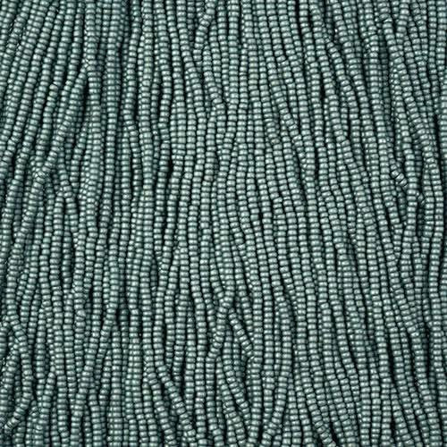 11/0 Czech Seed Beads 
Blue Metallic Terra Matte