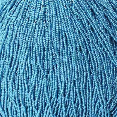 11/0 Czech Seed Beads 
Blue Metallic