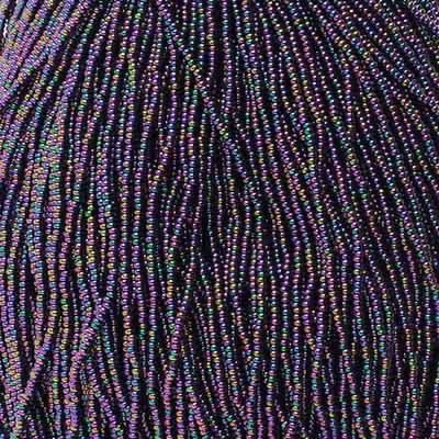 11/0 Czech Seed Beads 
Purple AB Opaque