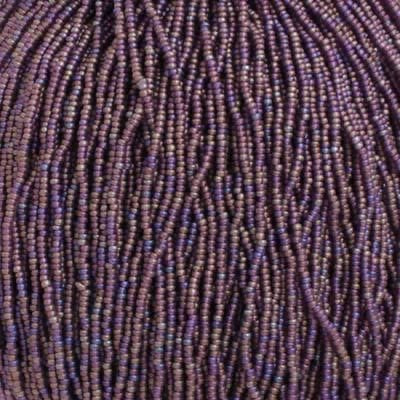11/0 Czech Seed Beads 
Mauve AB Matte Transparent