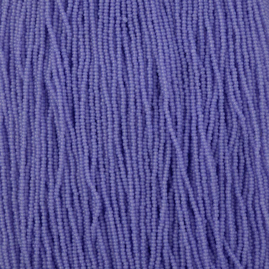 11/0 Czech Seed Beads 
Purple Alabaster Solgel