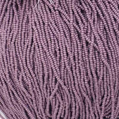 11/0 Czech Seed Beads 
Mauve Opaque