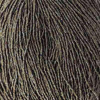 11/0 Czech Seed Beads 
Brown AB Opaque