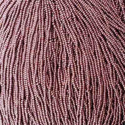 11/0 Czech Seed Beads 
Brown Luster Opaque