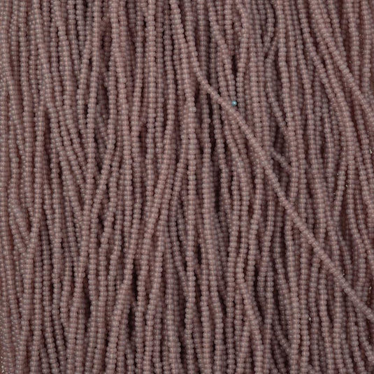 11/0 Czech Seed Beads 
Brown Alabaster Solgel