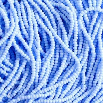 11/0 Czech Seed Beads 
Powder Blue Opaque