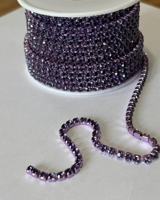 Rhinestone Banding - Metal