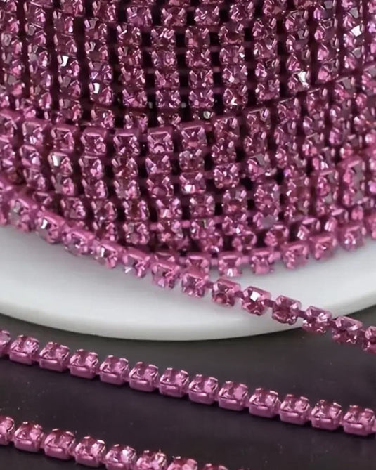 Rhinestone Banding - Metal