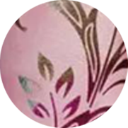 Faux Leather Backing Rainbow Florals 6.5x8 inches