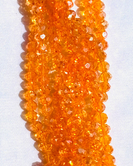 Rhondelle Glass Beads 4mm