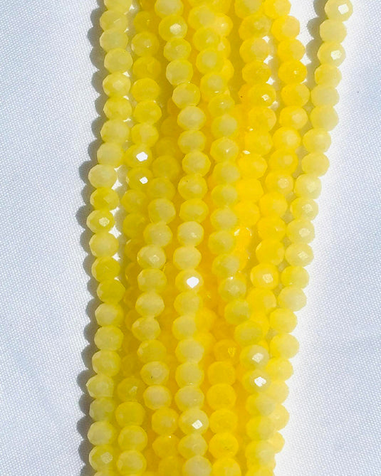 Rhondelle Glass Beads 4mm