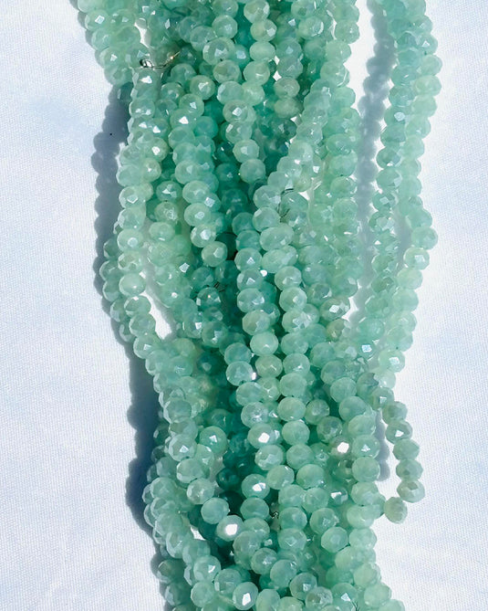 Rhondelle Glass Beads 4mm