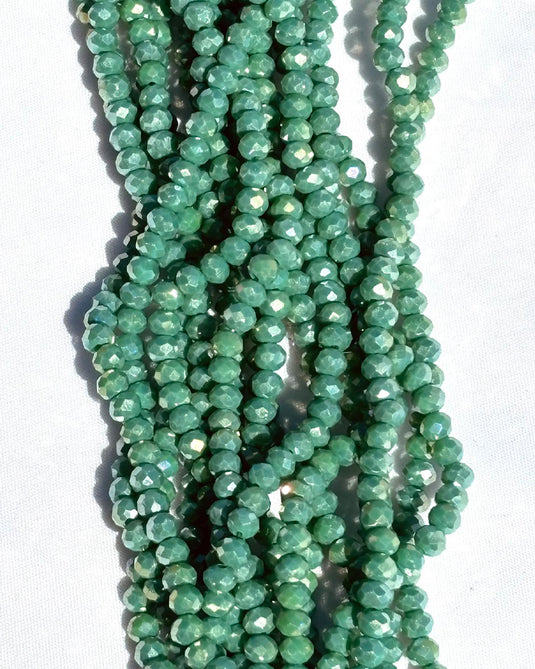 Rhondelle Glass Beads 4mm