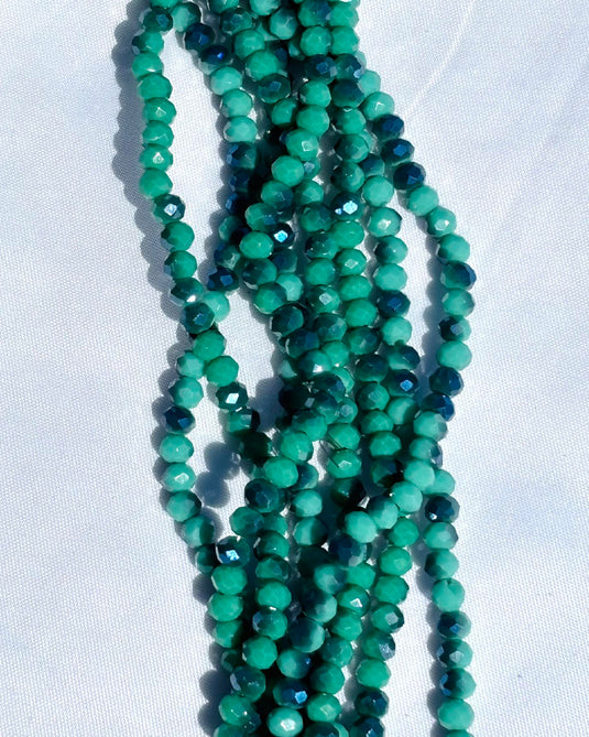 Rhondelle Glass Beads 4mm