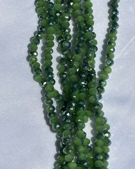 Rhondelle Glass Beads 4mm