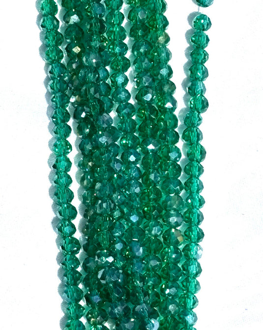 Rhondelle Glass Beads 4mm