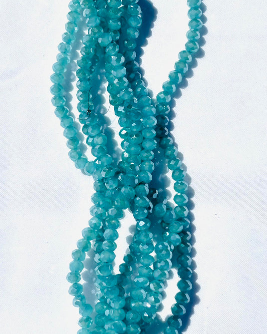 Rhondelle Glass Beads 4mm