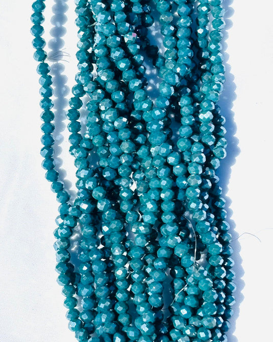 Rhondelle Glass Beads 4mm