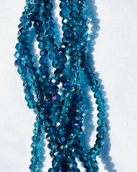 Rhondelle Glass Beads 4mm