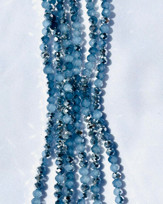 Rhondelle Glass Beads 4mm