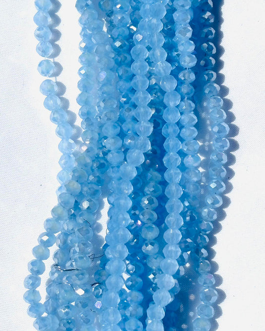 Rhondelle Glass Beads 4mm