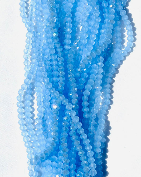 Rhondelle Glass Beads 4mm