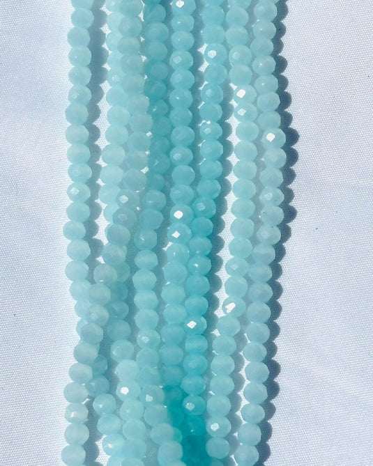 Rhondelle Glass Beads 4mm