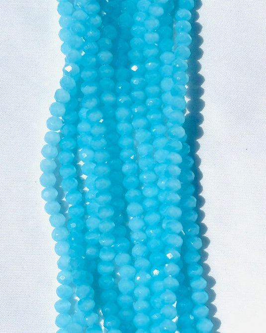 Rhondelle Glass Beads 4mm