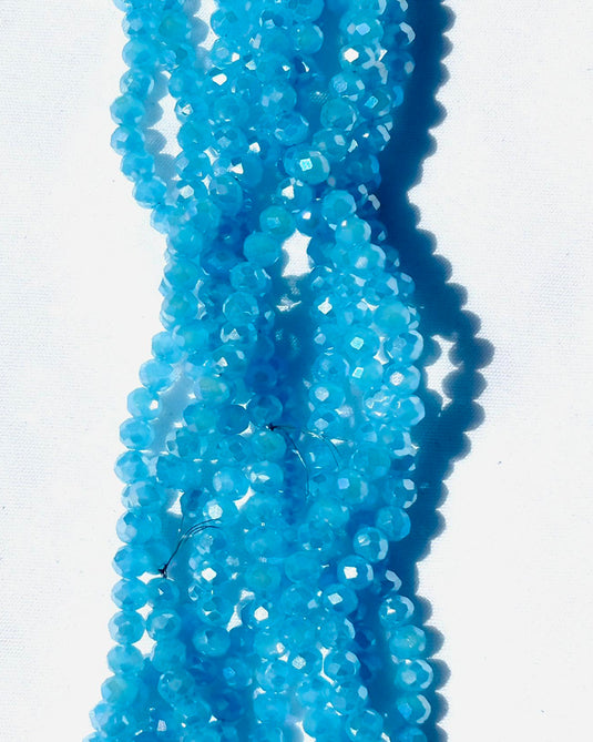 Rhondelle Glass Beads 4mm