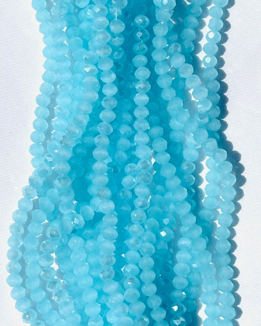 Rhondelle Glass Beads 4mm